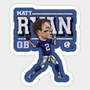 Matt Ryan Indianapolis Cartoon Sticker